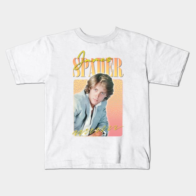 James Spader  80s Retro Style Fan Design Kids T-Shirt by DankFutura